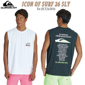�y�T������I�G���g���[�ōŋ��z�����i�|�C���g2�{�z26 SS QUIKSILVER �N�C�b�N�V���o�[ ���b�V���K�[�h ICON OF SURF 26 SLY �^���N�g�b�v �m�[�X���[�u ���b�V���^���N ���� �g�b�v�X �������p �T�[
