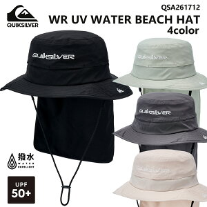 2026N2{`3{o \񏤕i 26 SS QUIKSILVER NCbNVo[ T[tnbg WR UV WATER BEACH HAT UPF50+ Xq nbg H T[tB }X|[c Y 2026Nt i QSA261712 {