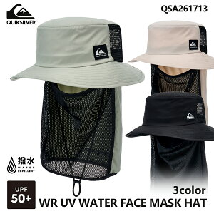 2026N2{`3{o \񏤕i 26 SS QUIKSILVER NCbNVo[ T[tnbg WR UV WATER FACE MASK HAT UPF50+ Xq nbg H T[tB }X|[c Y 2026Nt i QSA261713 