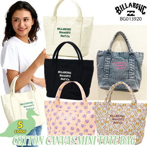 �y4/4�`4/9�G���g���[��P10�{�z26 SS BILLABONG �r���{�� �o�b�O COTTON CANVAS MINI TOTE BAG �g�[�g�o�b�O �R�b�g���L�����o�X ���킢�� ������� �J�W���A�� ���f�B�[�X 2026�N�t�� �i�� BG013920 BG013-920 ��