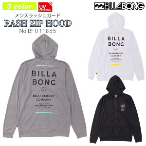 25 SS BILLABONG �r���{�� ���b�V���K�[�h RASH ZIP HOOD �p�[�J�[ �t�[�f�B�[ �t�[�h�t�� ���� �g�b�v�X ���� �������p UPF50+ �j�� �����Y �T�[�t�B�� �A�E�g�h�A 2025�N�t�� �i�� BF011855 BF011-855 ���{��