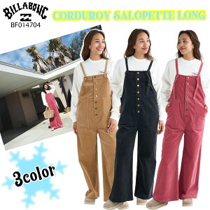 y11/20`11/26Gg[P10{z25 FW BILLABONG r{ Tybg CORDUROY SALOPETTE LONG R[fC pc I[o[I[ Ȃ |Pbg 킢   JWA fB[
