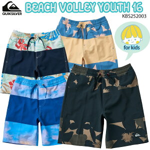 25 QUIKSILVER NCbNVo[ LbY {[hV[c BEACH VOLLEY YOUTH 16  v[ C S T[tB LbY {[CY 2025Nt i KBS252003 {Ki