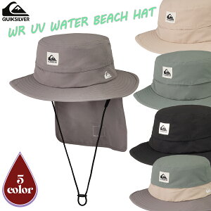 y10/4`10/8Gg[P10{z25 QUIKSILVER NCbNVo[ T[tnbg WR UV WATER BEACH HAT UPF50+ Xq nbg T[tB }X|[c Y 2025Nt i QSA251712 {Ki