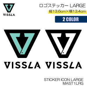 25 VISSLA BX XebJ[ S}[N V[ T[t{[h  m[gp\R rX 2025Nt STICKER ICON LARGE i MAST1LRG {Ki