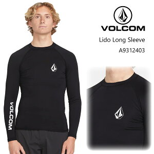 �y12/19�`12/25�G���g���[��P10�{�z25 VOLCOM �{���R�� ���� ���b�V���K�[�h UV�J�b�g 50+ �����Y ���h�E�����O�X���[�u Lido Long Sleeve 2025�N�t�� �i�� A9312403 ���{���K�i