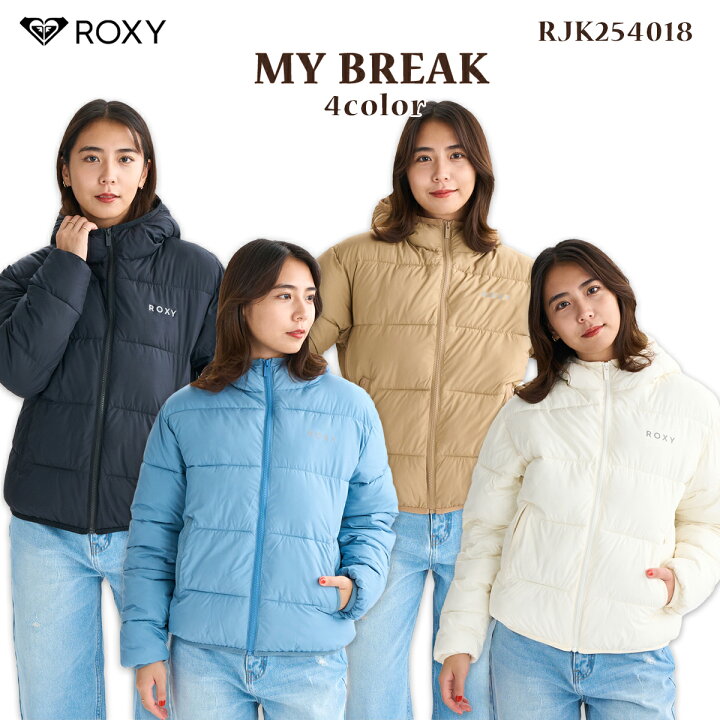 0】ROXY(ロキシー) 中綿ジャケットMY BREAKレディース