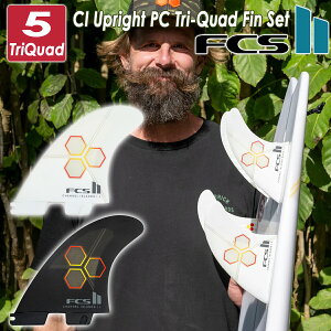25 FCS2 tB `lACh AbvCg AbN CI Upright PC Tri-Quad Fin Set gCNAbh ptH[}XRA 5tB 5{Zbg Britt Merrick Shaper Series Channel Islands Surfboards FCSII 