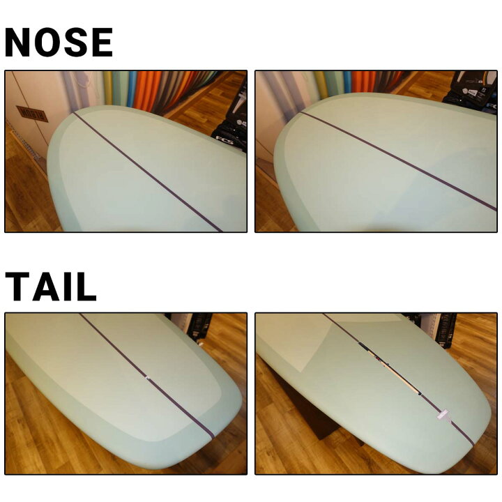 楽天市場】26 サンダーボルト KAI SALLAS LONGBOARD CO. サーフボード 