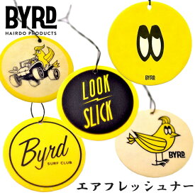 【11/4〜11/10エントリーでP10倍】BYRD バード エアフレッシュナー AIR FRESHENERS 芳香剤 フレグランス 香り おしゃれ 車 海 ココナッツ シダーウッド バニラ エアーフレッシュナー 日本正規品