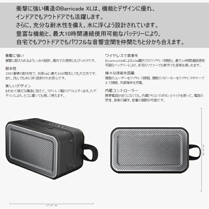 楽天市場】【日本正規品 Skullcandy(スカルキャンディー)】BARRICADE