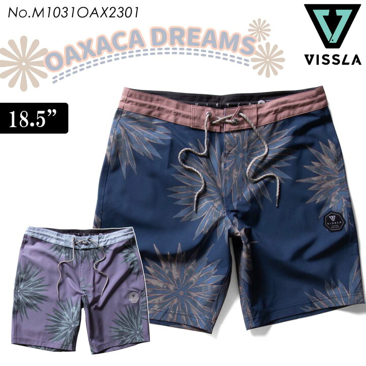 楽天市場】23 VISSLA ヴィスラ ボードショーツ OAXACA DREAMS サーフ 