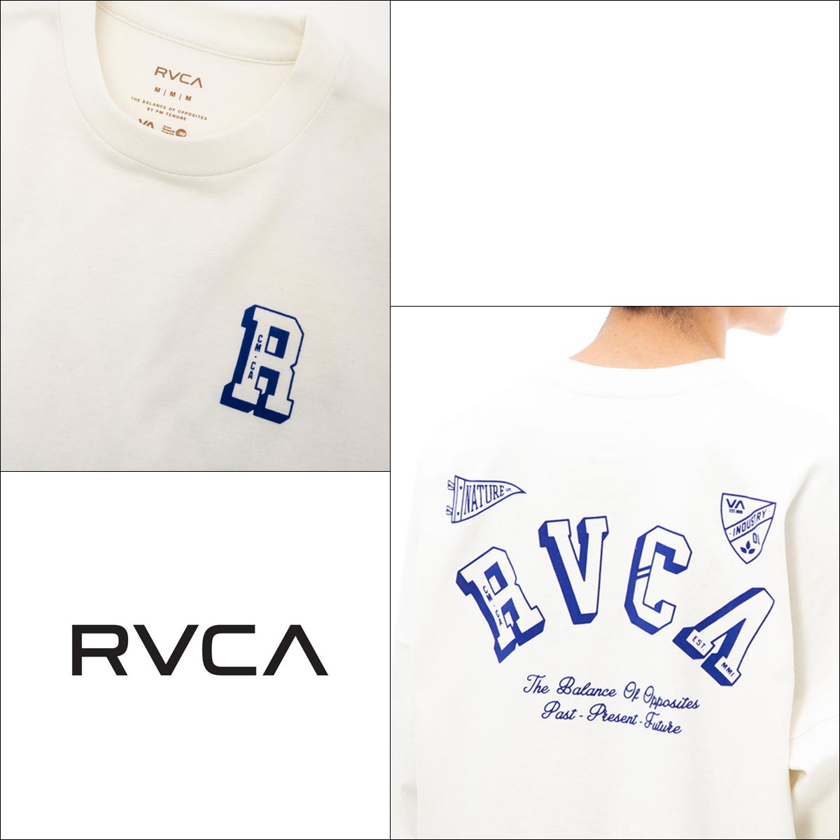 楽天市場】23 RVCA ルーカ ロンT IV LEAGUE LS 長袖 トップス Tシャツ 