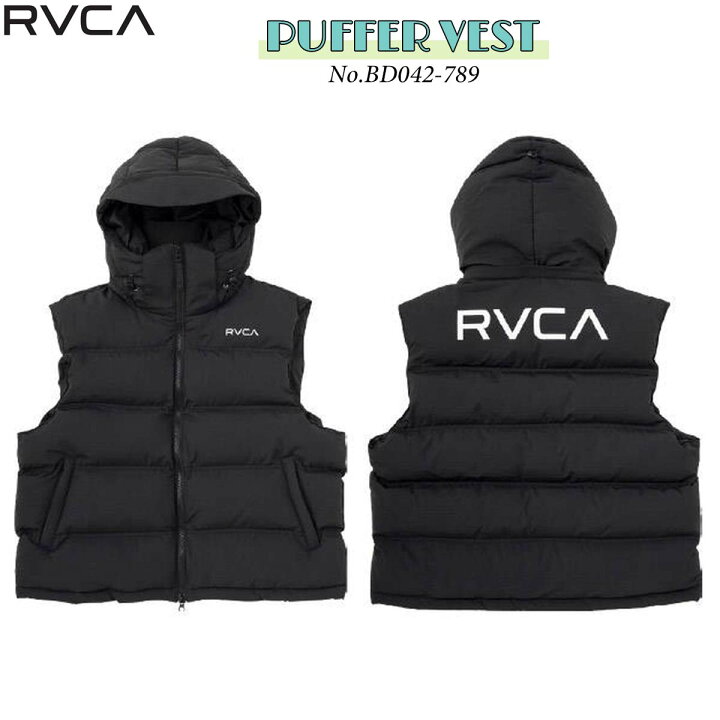 楽天市場】23 RVCA ルーカ ダウンベスト PUFFER VEST ジャケット 