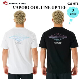 23 SS RIPCURL リップカール Tシャツ VAPORCOOL LINE UP TEE トップス 半袖 メンズ ユニセックス 2023年春夏 品番 023MTE 日本正規品