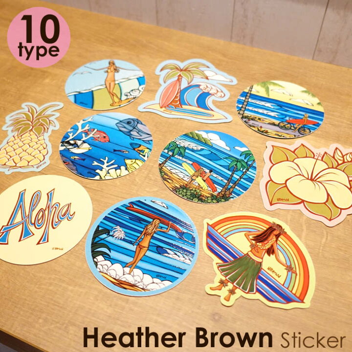 楽天市場】Heather Brown Art Japan ヘザーブラウン Sticker 