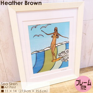 Heather Brown Art Japan wU[uE Sea Siren Art Print A[gvg t[t zZbg G nC fB[X Ki