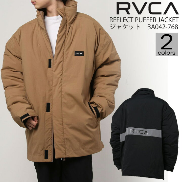 楽天市場】20 RVCA ルーカ ジャケット REFLECT PUFFER JACKET メンズ 