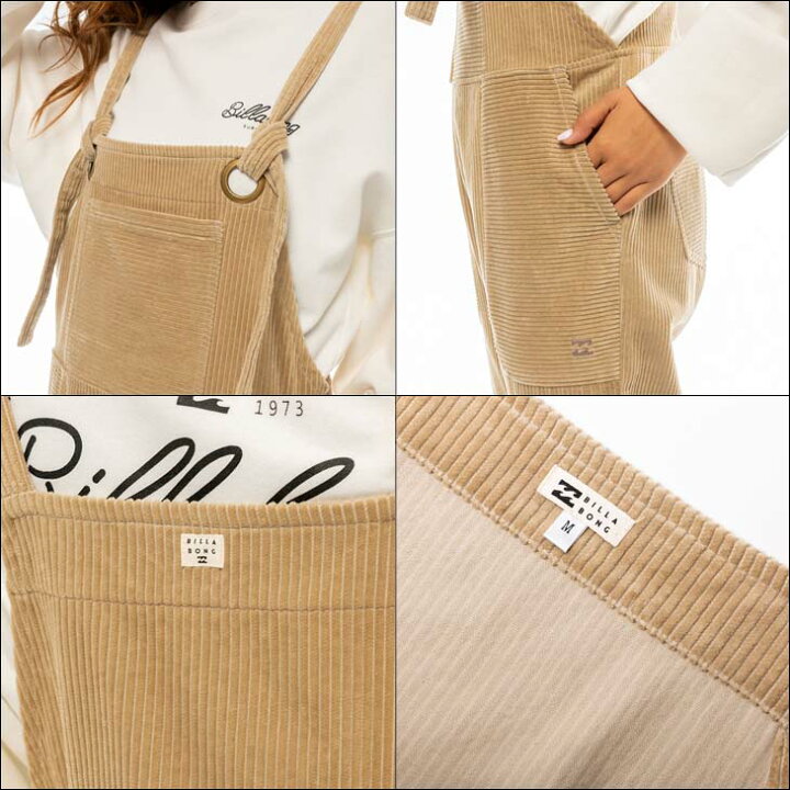 楽天市場】20 BILLABONG ビラボン OVERALL コーデュロイサロペット 