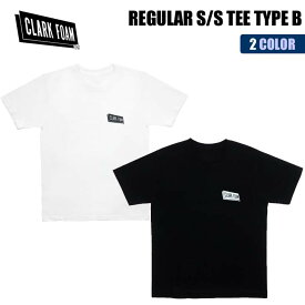 CLARK FOAM クラークフォーム Tシャツ REGULAR S/S TEE TYPE B 半袖Tシャツ ロゴ メンズ 日本正規品