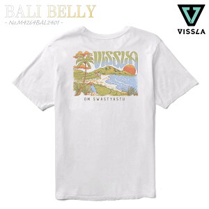 �y4/4�`4/9�G���g���[��P10�{�z24 VISSLA ���B�X�� T�V���c BALI BELLY �g�b�v�X ���� �e�B�[�V���c �I�[�K�j�b�N�R�b�g�� �o�� �C �T�[�t�B�� �r�X�� �����Y 2024�N�t�� �i�� M4264BAL2401 ���{���K�i