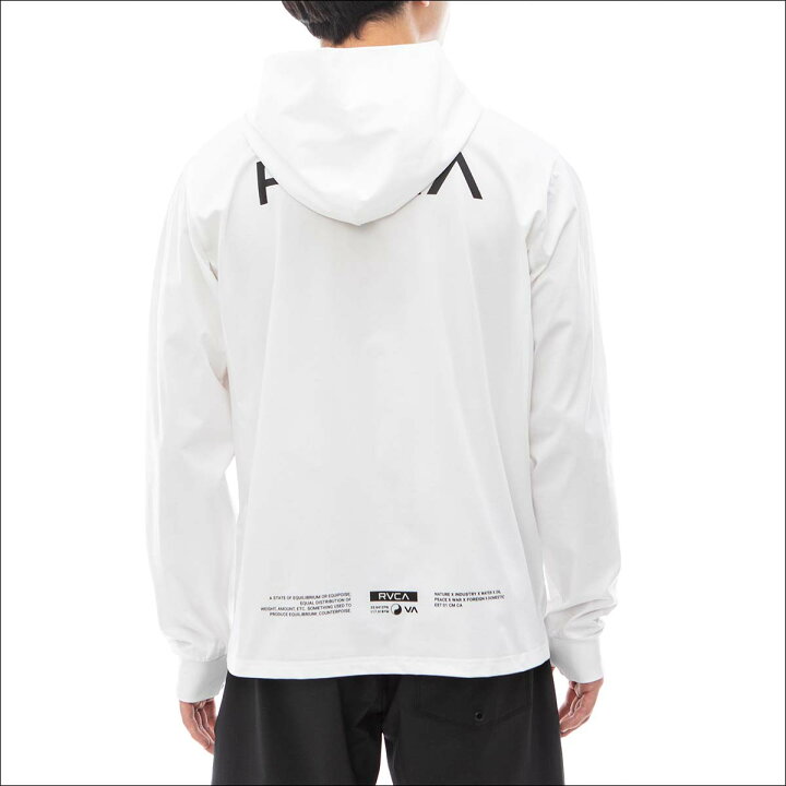楽天市場】24 SS RVCA ルーカ ラッシュガード LS SURF HOODIE 長袖 