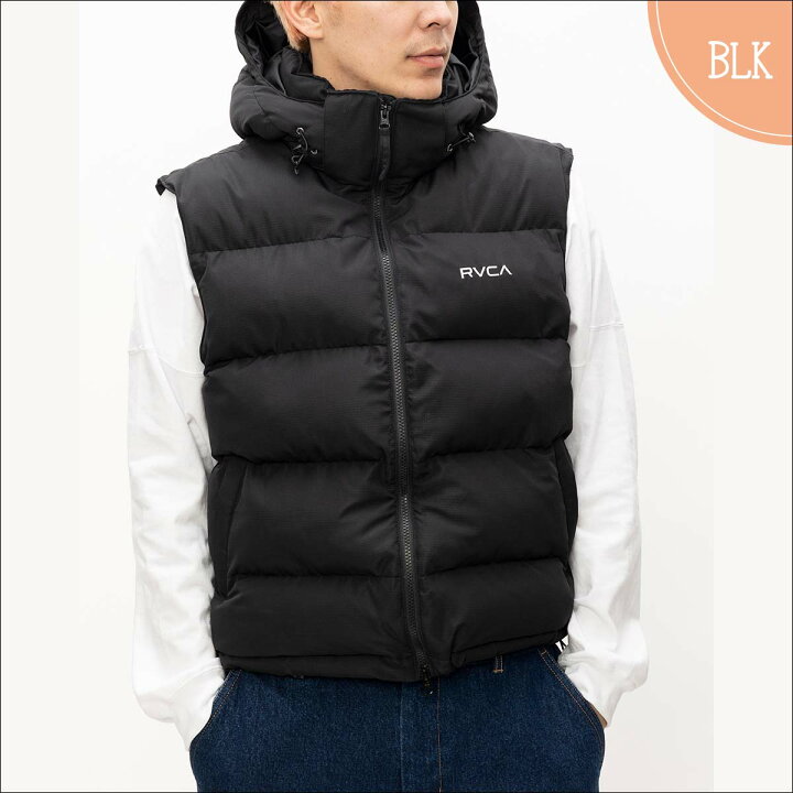 楽天市場】24 RVCA ルーカ ダウンベスト PUFFER VEST JACKET 
