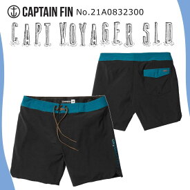 24 SS CAPTAIN FIN キャプテンフィン サーフトランクス CAPT VOYAGER SLD ボードショーツ サーフパンツ ポケット ロゴ メンズ ユニセックス 2024年春夏 品番 21A0832300 日本正規品