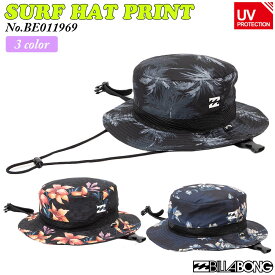 24 SS BILLABONG ビラボン サーフハット SURF HAT PRINT 帽子 マリンスポーツ サーフィン UVカット メンズ 2024年春夏 品番 BE011-969 BE011969 日本正規品