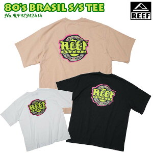 y12/4`12/10Gg[P10{zREEF [t TVc 80's BRASIL S/S TEE  gbvX eB[Vc uW obNvg T_ T[tB Rbg Y i RFTEM2414 {Ki