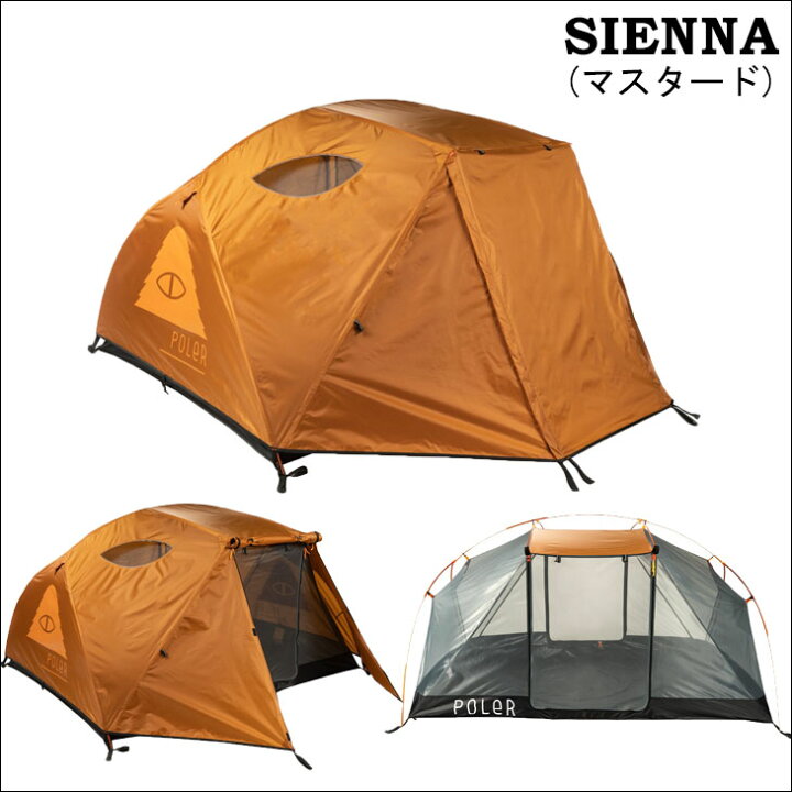 楽天市場】POLeR ポーラー テント POLER 2 MAN TENT 二人用 アウトドア 