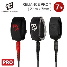 26 CREATURES クリエイチャー リーシュコード リッシュコード 7フィート 7ft RELIANCE PRO 7 リライアンスプロ パワーコード サーフィン用 7mm 日本正規品