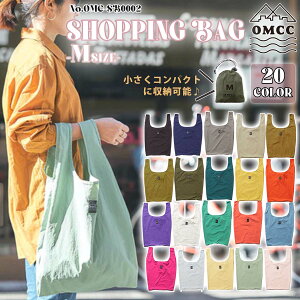 OMCC �I�[�G���V�[ �G�R�o�b�O SHOPPING BAG M�T�C�Y �V���b�s���O�o�b�O �i�C���� ���� �������� �X�[�p�[ 2WAY ���[�� �d�� �ʊw �ʋ� �J�W���A�� ���j�Z�b�N�X �i�� OMC-SB0002 OMCSB0002 ���{���K�i