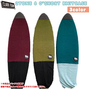 CLARK FOAM N[NtH[ jbgP[X 2TONE 6 0"SHORT KNITCASE {[hP[X 6.0ft V[g{[h T[t{[h }X|[c {Ki