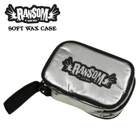 RANSOM ランソン ワックス ケース ポーチ 保冷 保管 サーフトリップ 保冷剤＆ワックスコーム付き Softwax case 日本正規品