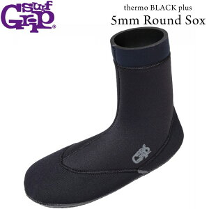 25-26 Surf Grip T[tObv thermo BLACK plus 5mm Round Sox T[tu[c T[tB~pu[c jZbNX LM 2025 2026 {Ki