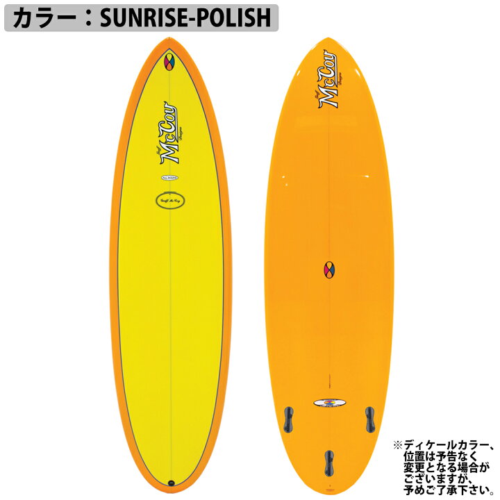 楽天市場】25 McCoy Surfboards マッコイ サーフボード ALL ROUND 