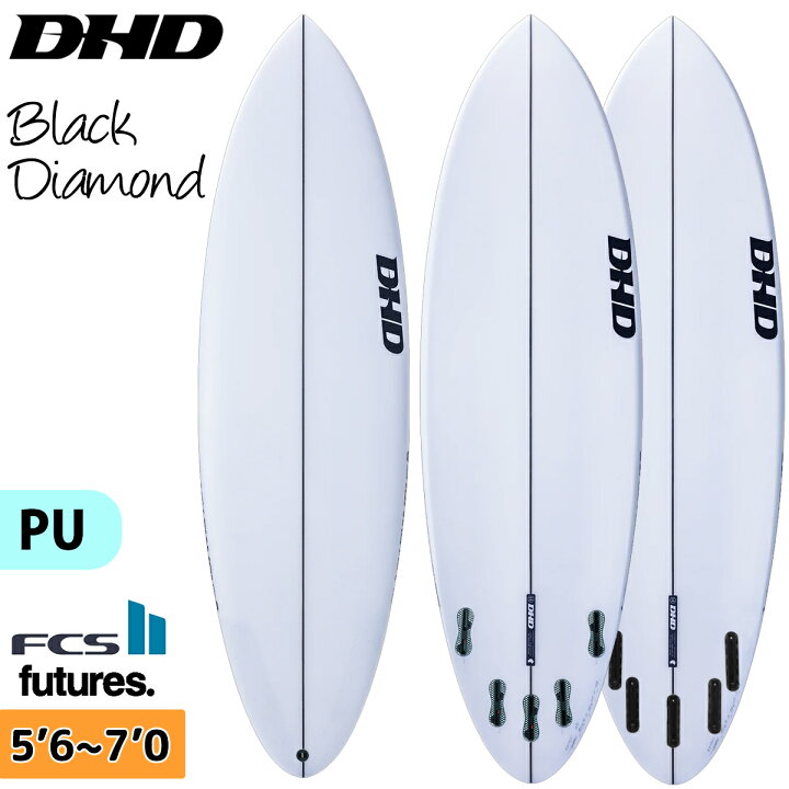 楽天市場】25 DHD サーフボード BLACK DIAMOND ブラックダイアモンド 5 