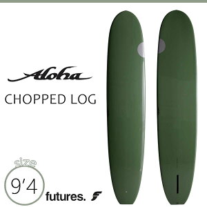 25 ALOHA SURFBOARDS An T[t{[h `bvO Z[W t[`[ O{[h  CHOPPED LOG 9f4 PU FUTURE T[tB }X|[c 2025N {Ki