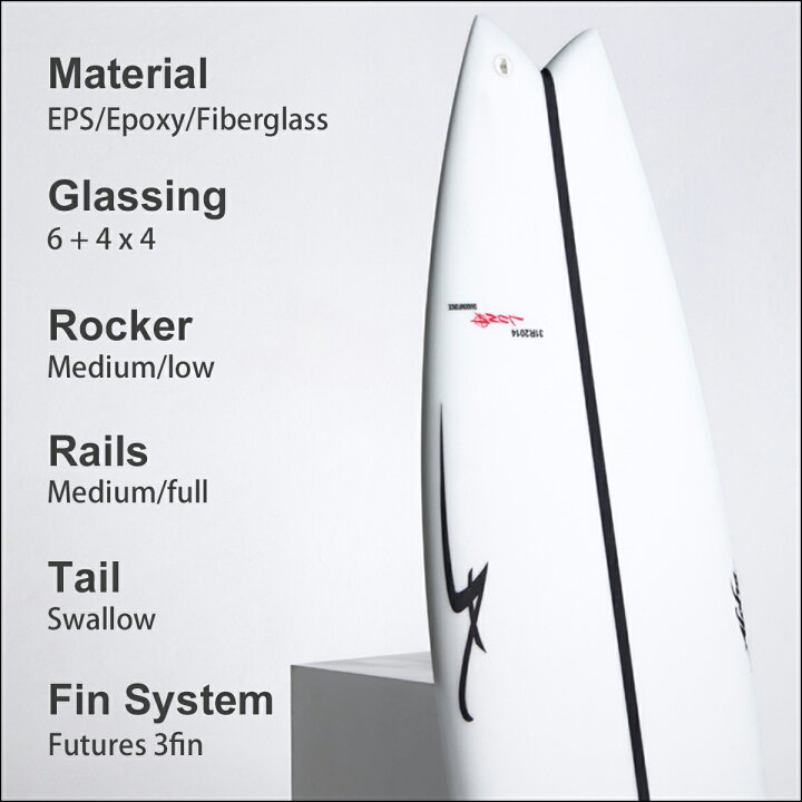 楽天市場】26 ALOHA SURFBOARDS アロハ サーフボード LUNA 5
