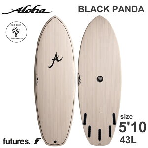 25 ALOHA SURFBOARDS An T[t{[h BLACK PANDA 5f10 EPS G|LV GRXL 5fin Futures 2025N {Ki