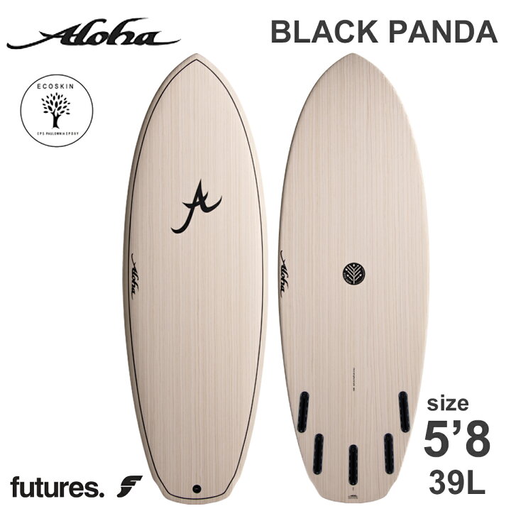 楽天市場】25 ALOHA SURFBOARDS アロハ サーフボード BLACK PANDA 5
