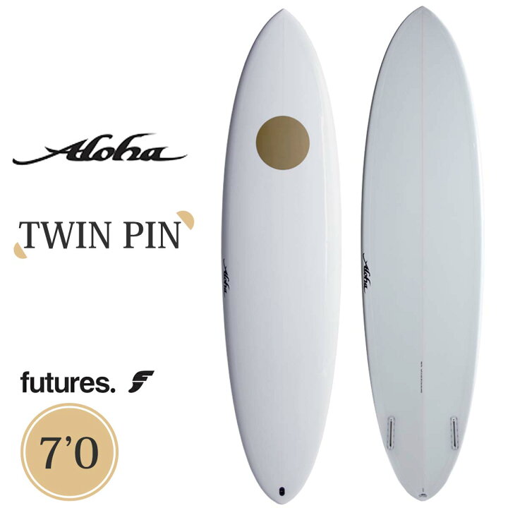 楽天市場】25 ALOHA SURFBOARDS アロハ サーフボード ツインピン 