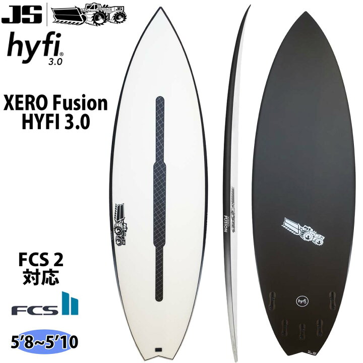 楽天市場】JS SURFBOARD サーフボード 板 ゼロフュージョン ハイフ 