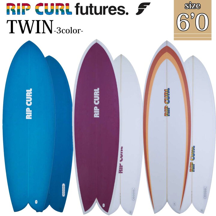 楽天市場】25 RIP CURL リップカール サーフボード ツイン 