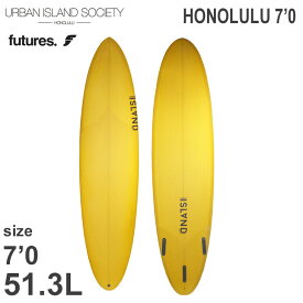 22 アーバンアイランド URBAN ISLAND SOCIETY HONOLULU ホノルル 7'0 PU SURFBOARDS サーフボード 2022年モデル 日本正規品