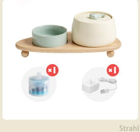 自動給水器 給水器 給水器用ウォーマー 猫 給水器 陶器 ペット 犬 イヌ 猫 ネコ ペット給水器 猫の噴水 水飲み器 ボトル 水漏れ防止 便利 お出かけ 猫 犬 中小型犬 猫用 静音水飲み器 ペット用品 1.3L大容量 2色