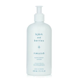 【月間優良ショップ】 Bjork & Berries Fjallsjo Hand & Body Lotion 400ml/13.5oz【海外通販】