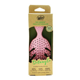 【月間優良ショップ】 ウェットブラシ Wet Brush Go Green Mini Detangler - # Pink 1pc【海外通販】