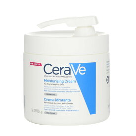 セラヴィ CeraVe モイスチャライジングクリーム 乾燥肌から超乾燥肌（ポンプ付） 454g/16oz【海外通販】